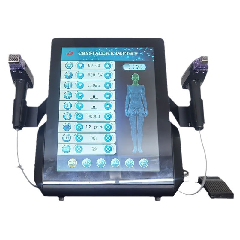 新款台式黄金射频微针美容仪