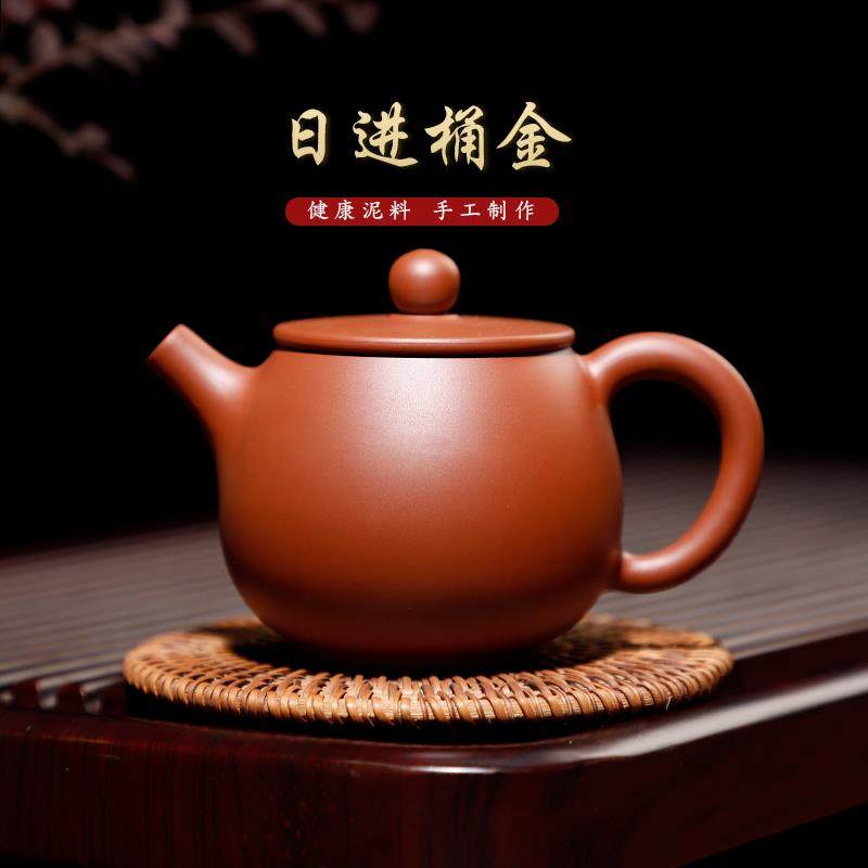 广西钦州坭兴陶茶壶泡茶紫陶小紫砂壶陶瓷泥兴陶茶具家用大师单壶