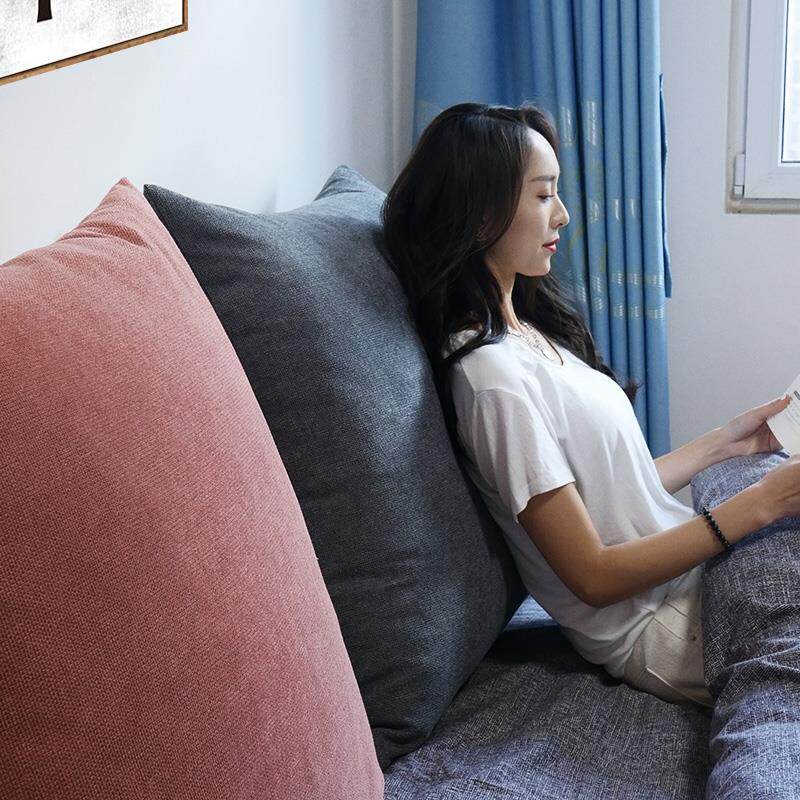 优质靠枕超大号靠垫套客厅沙发抱枕套卧室枕头轻奢腰枕靠背垫定制