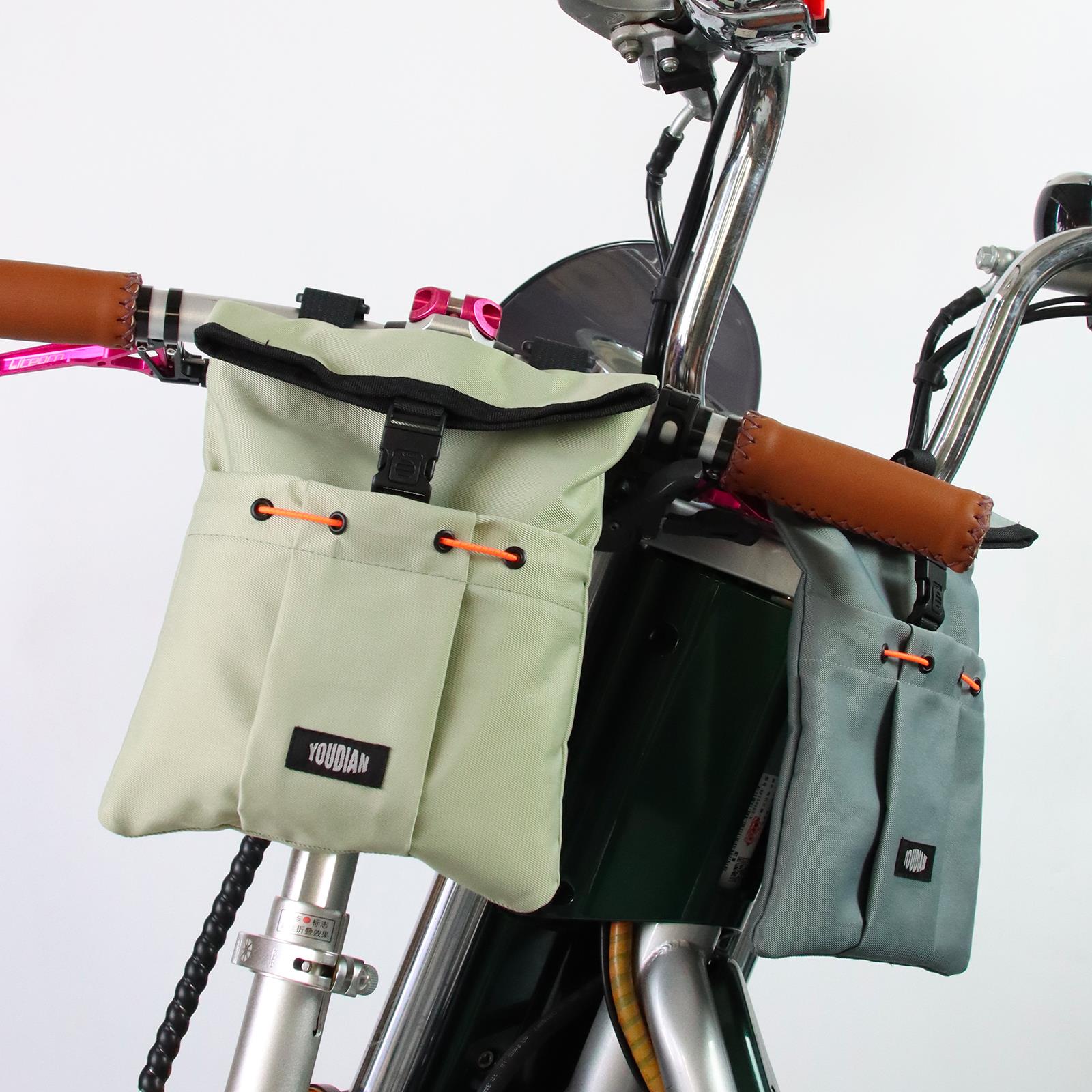 游点YOUDIAN电动车自行车防水防雨前置物兜收纳包挂包