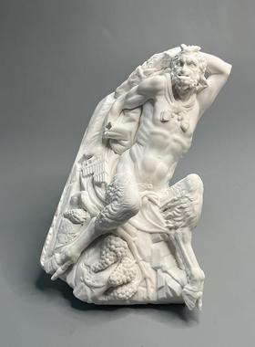 潘神古希腊神话雕塑覆古罗马石膏像家居摆饰生日礼物夜市摆摊礼品