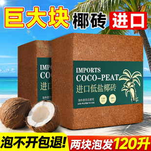 大块椰砖营养土种菜养花通用型专用土壤椰糠砖花土家用阳台蔬菜土
