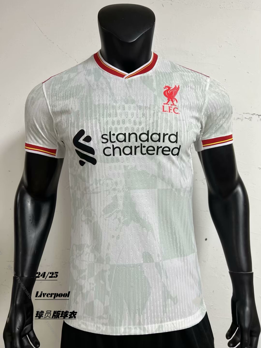 2425footballjersey利物浦球员版主场球衣11号萨拉赫运动服短袖衫