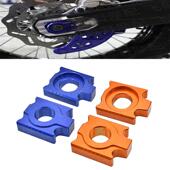 EXC 数控链条调节器轴块后千金越野摩托改装 适用KTM XCF胡思瓦娜