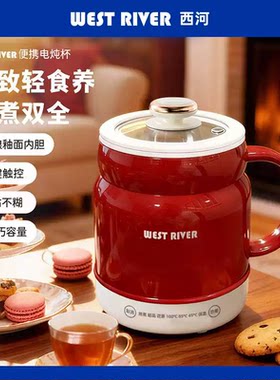 韩国电炖杯恒温保温陶瓷釉内胆煮火锅多功能便携电饭煲
