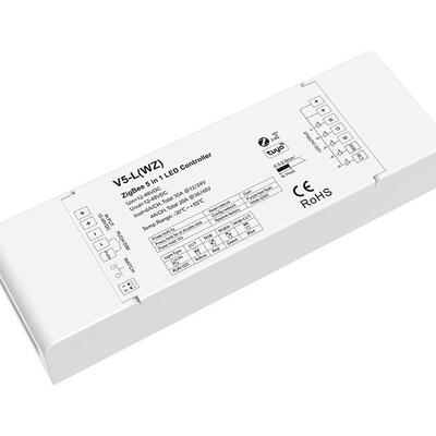 12-48VDC 5路*6A ZigBee+RF 5通道恒压控制器 V5-L(WZ)