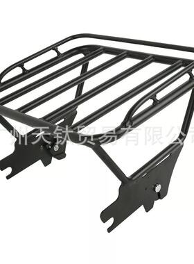 行李架黑色耐用适合哈雷旅行 Road King 1997-2008 2007 1998