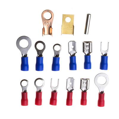 1200PCS盒装冷压端子 冷压橡胶绝缘端子组合接线端子盒装