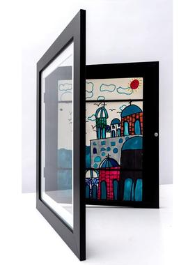 跨境新款热销可储存画纸儿童翻盖画框Kids Art Frames