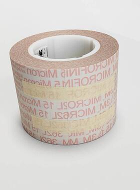 3M362L砂纸 15MIC 精密研磨砂卷 铝压铸件圆柱形扁平零件上薄膜带