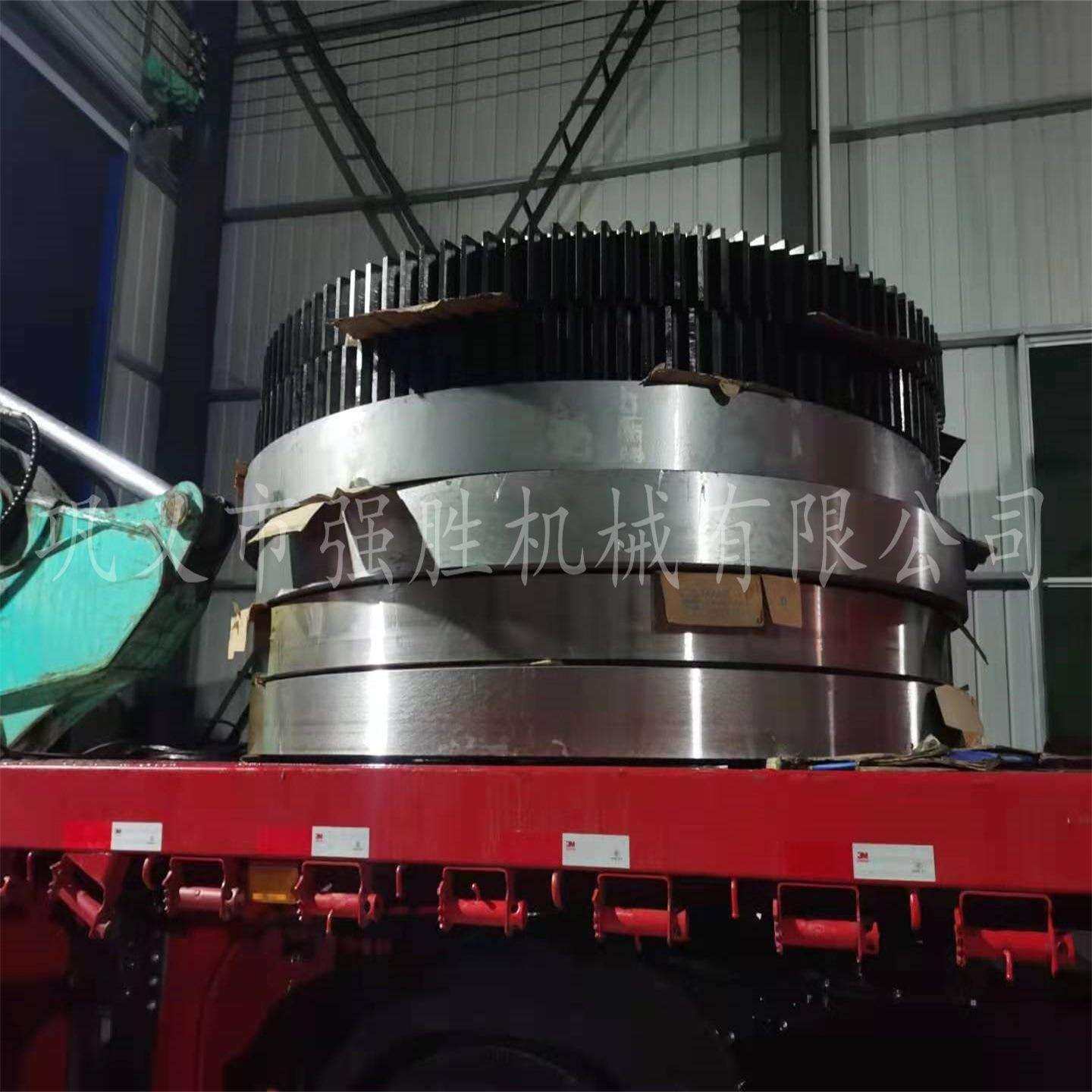 生产烘干机轮带钢圈 厂家直供烘干机大齿轮托轮挡轮成套配件