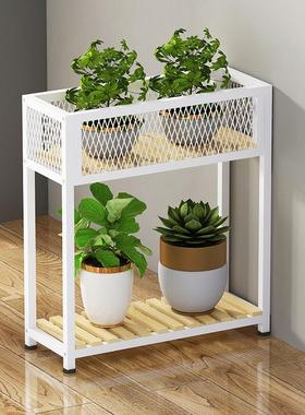 2025新款黑色阶梯多肉接水花架室外阳台铁艺落地多层盆栽置物架