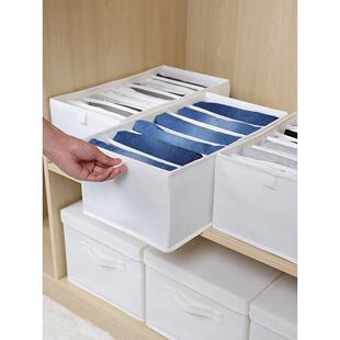 采购产品棉和亚麻的衣服和裤子储藏箱衣柜橱柜隔间储藏箱家用毛衣