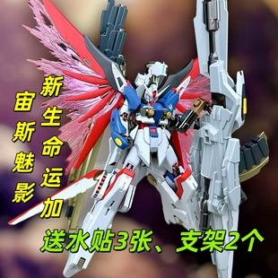 高高宙斯魅影命运海涅送水贴地台RG重牛飞翼拼装HG国产手办MG模型
