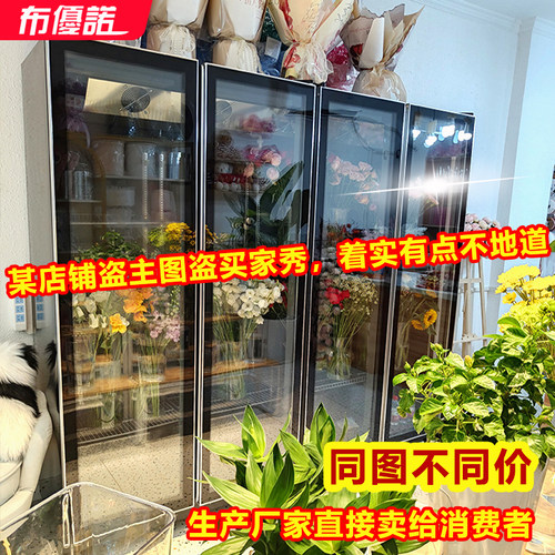 鲜花保鲜柜销往全国20W商家商用