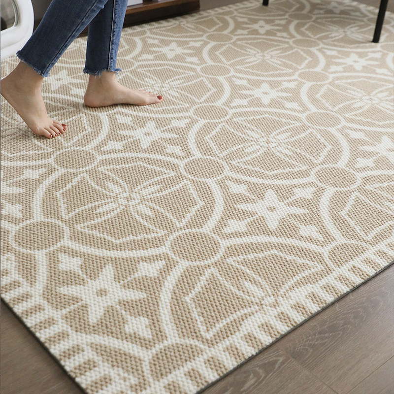 久忆美式天然羊毛编织环保耐脏客厅茶几现代高级书房卧室羊毛地毯,居家布艺,地毯,淘宝优惠券,粉丝福利购,淘宝优惠卷