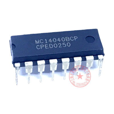 二进制计数器/分频器 MC14040BCP ON DIP-16P 上海赛格实体店直销