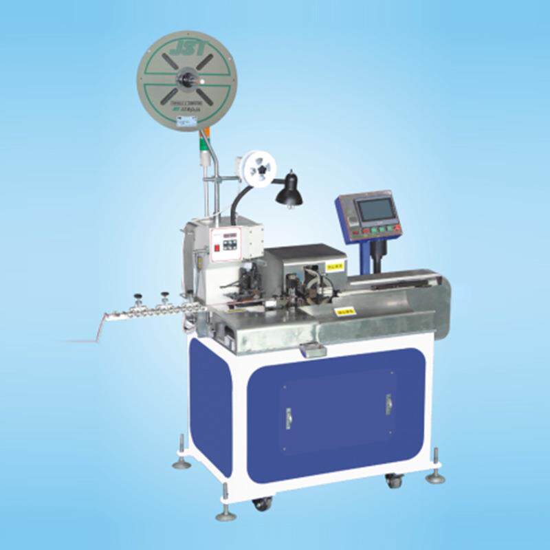 全自动单端打端沾锡机全自动双头沾锡机中辰全自动双头沾锡机