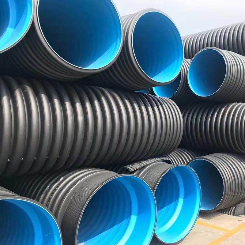 双壁波纹管大口径500雨水污水管排水排污管300聚乙烯PE波纹管,橡塑材料及制品,HDPE波纹管,淘宝优惠券,粉丝福利购,淘宝优惠卷