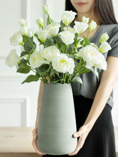 仿真花高端花艺摆件轻奢餐桌花束客厅装饰插花假花摆设防真