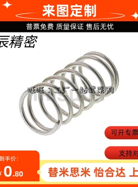FWR8-30-A圆线螺旋弹簧FUF23-45-B WR20-40 YFUT-D8- YWHH YUF-D8