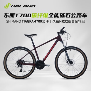 UPLAND阿普兰生肖鸡碳纤维公路自行车20速碟刹男女骑行单车