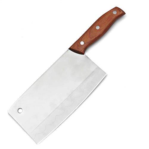 楚家刀 厨师刀8铬钢切片刀手工锻打不锈钢菜刀家用切菜刀蔬菜刀