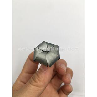 金属花钛镍合金花朵NiTi记忆合金片 双向记忆哈气花 36度展开