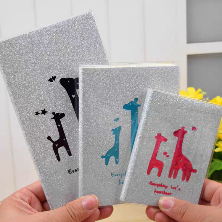 炫彩口袋随身小胶套本学生单词本100K/64K/48K线装笔记本小记事本