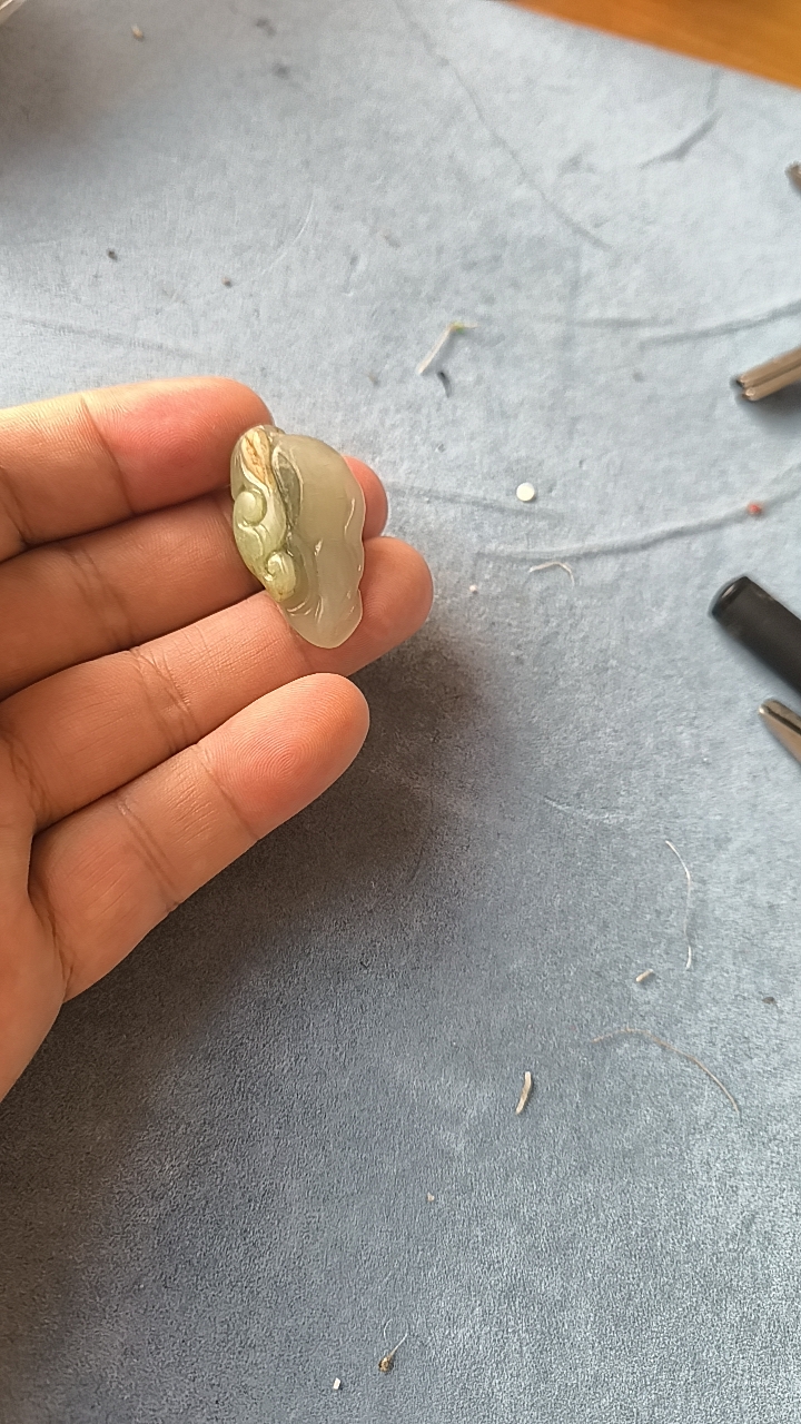 籽料人生如意挂件525029