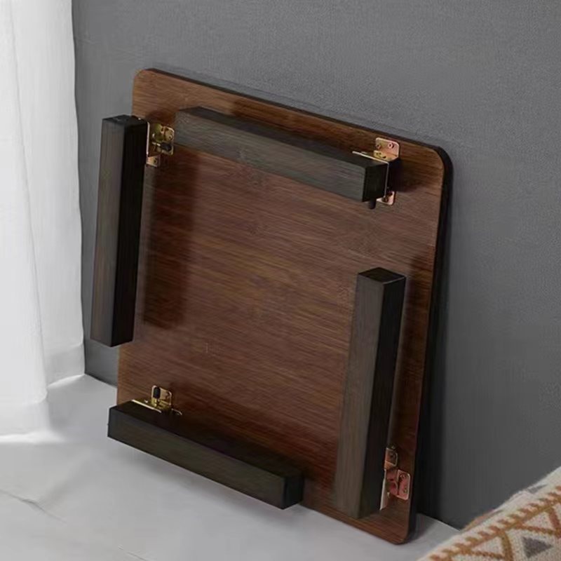 楠竹折叠桌子餐桌家用小户型