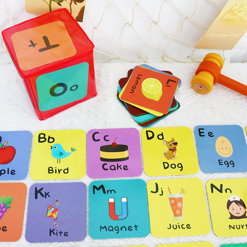 英语单词卡片启蒙幼儿教具