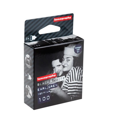 LOMO胶卷lomo原产黑白负片120胶卷EarlGrey/LaKdyGrey iso100/400