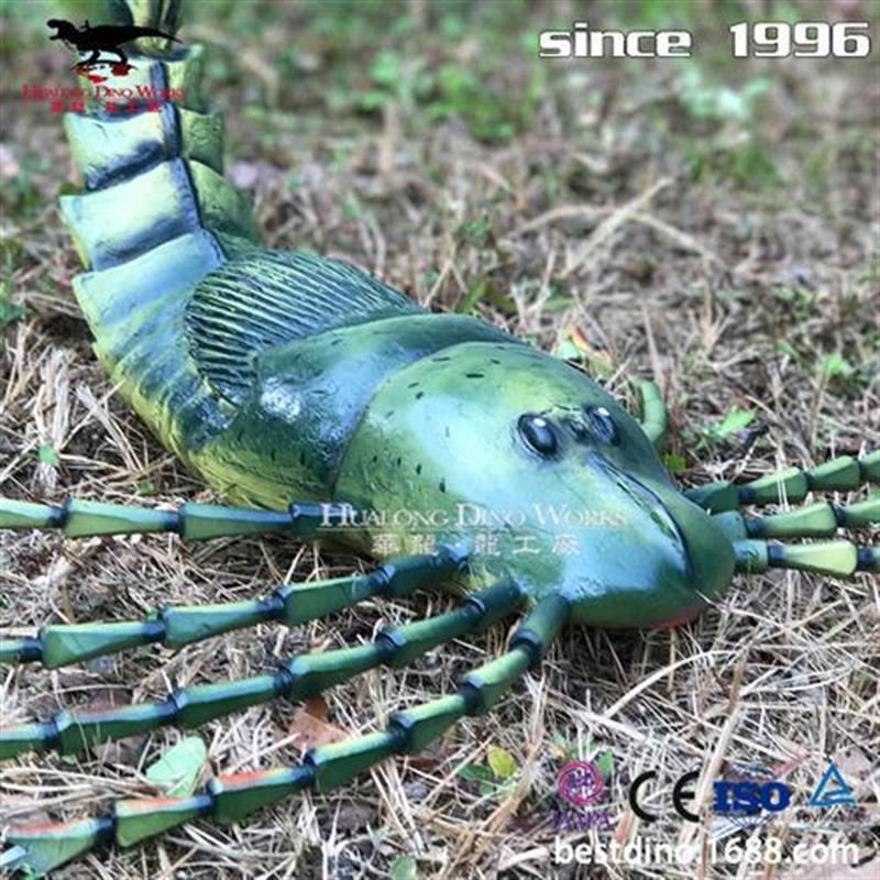 玻璃钢昆虫模型史前远古蝎子景区游乐园室内外模型厂家定制.