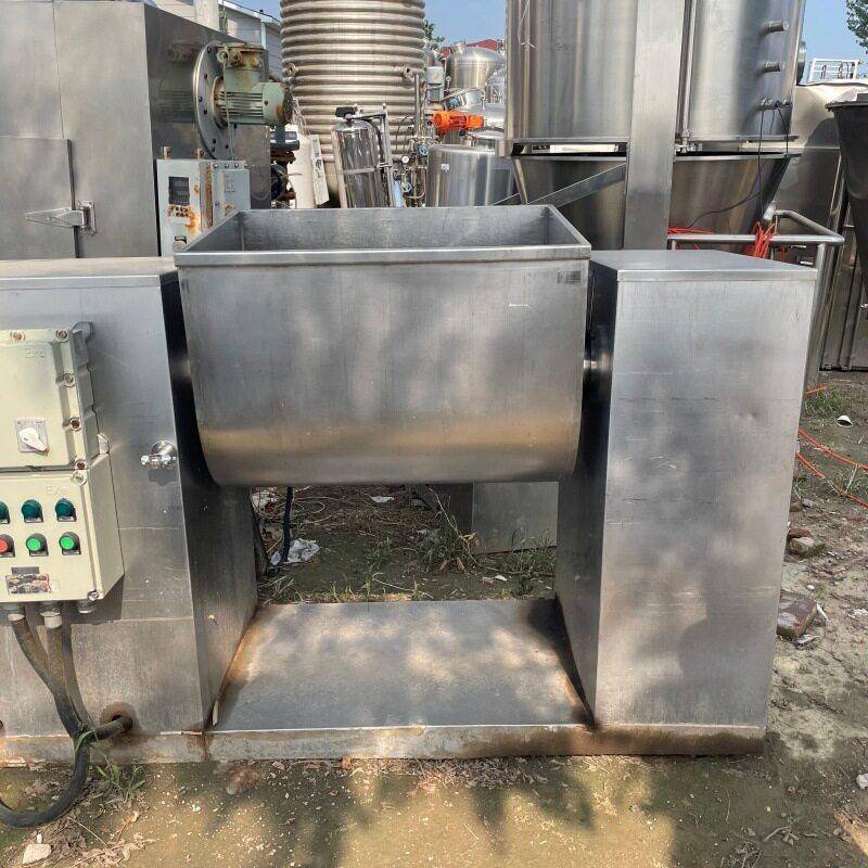 转让二手1000升槽型混合机 粉末混合设备 化工混料机