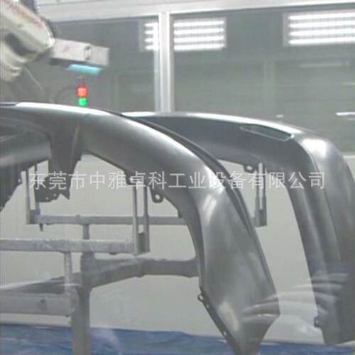汽车保险杠火焰处理 塑胶外壳机器人代替人工火焰处理解决方案
