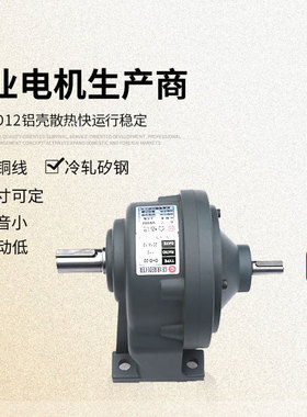 CHD/CVD18-100-40双轴型减速电机 立式双轴型齿轮减速马达