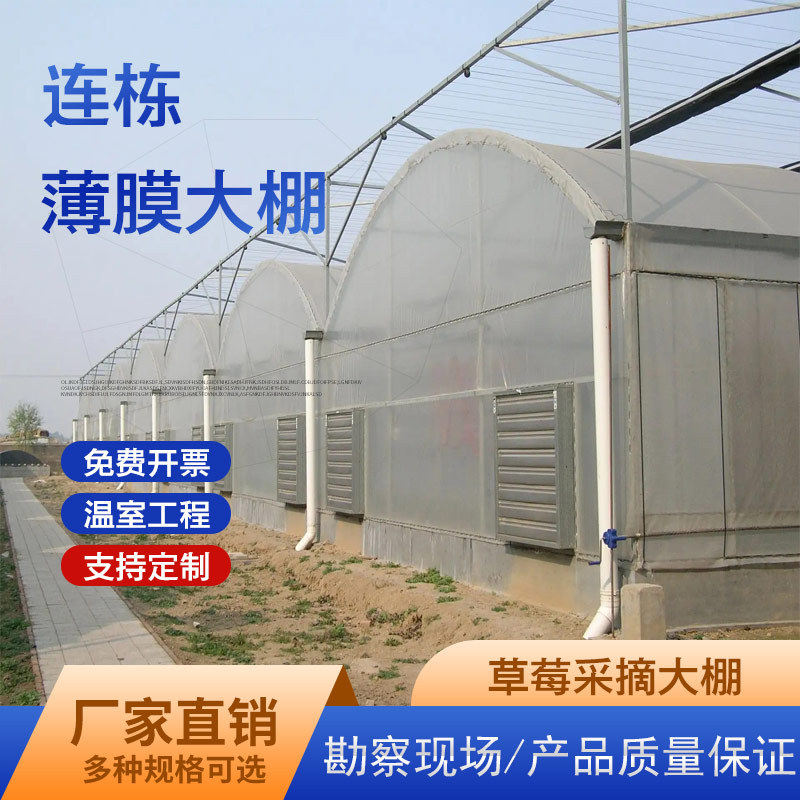 蔬菜大棚骨架镀锌大棚瓜果采摘大棚养殖大棚拱形连栋大棚花卉大棚,机械设备,其他机械设备,淘宝优惠券,粉丝福利购,淘宝优惠卷