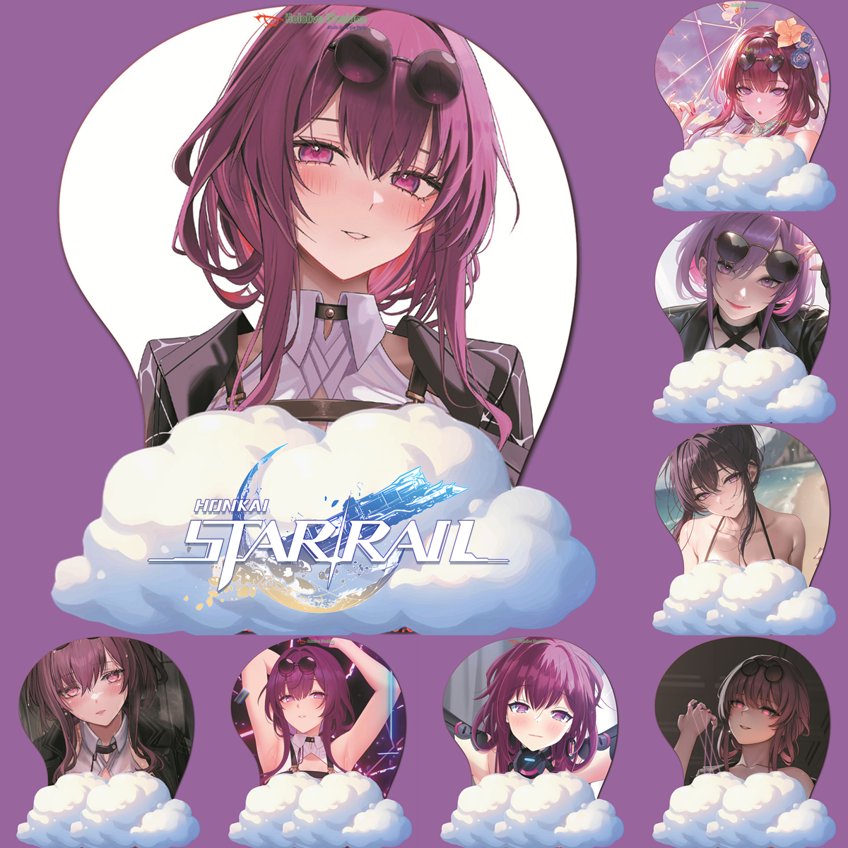 卡芙卡3D鼠标垫星穹铁道