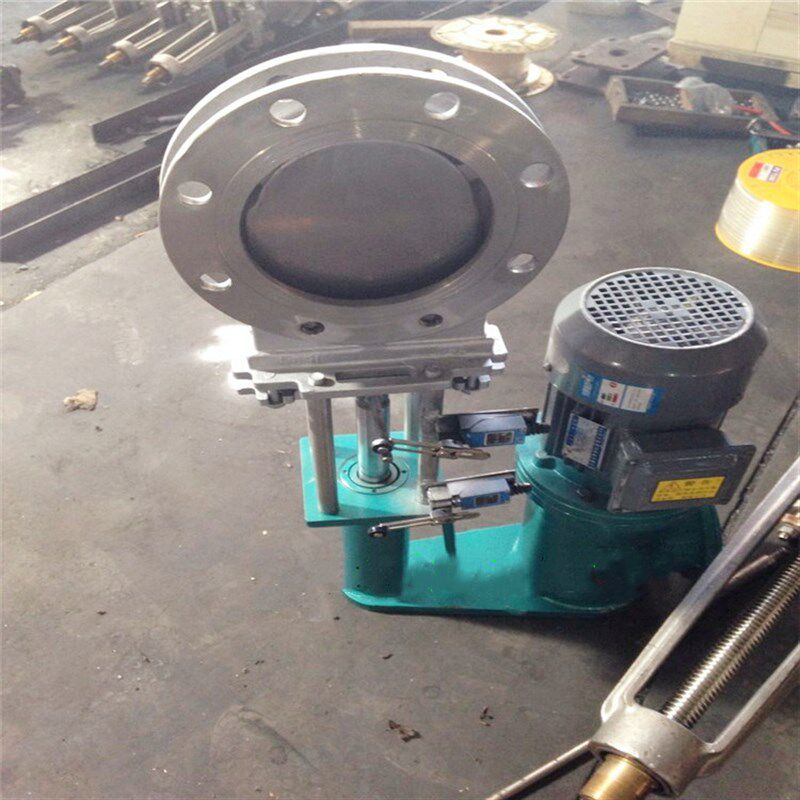 PZ273W-10jR电液动316不锈钢刀型闸阀DN50-1000耐腐蚀酸碱排渣阀