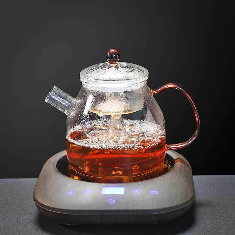 耐热玻璃蒸茶器黑茶普洱煮茶器全自动蒸汽电陶炉大容量茶具