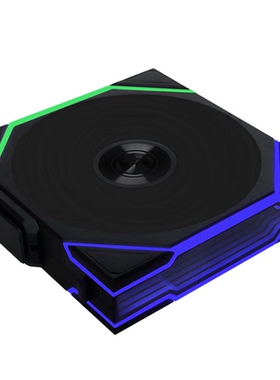 联力四代无线积木风扇UNIFANTL120/140Wireless神光同步散热风扇