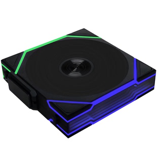 联力四代无线积木风扇UNIFANTL120 140Wireless神光同步散热风扇