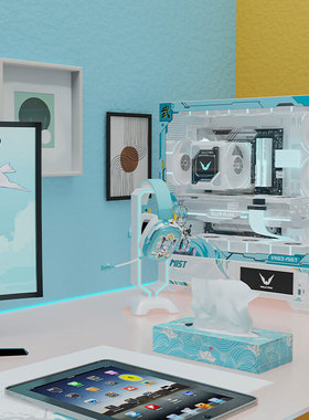 VK瓦尔基里机箱VK01/VK02/VK03M屏幕侧透海景房机箱EATX ATX MATX