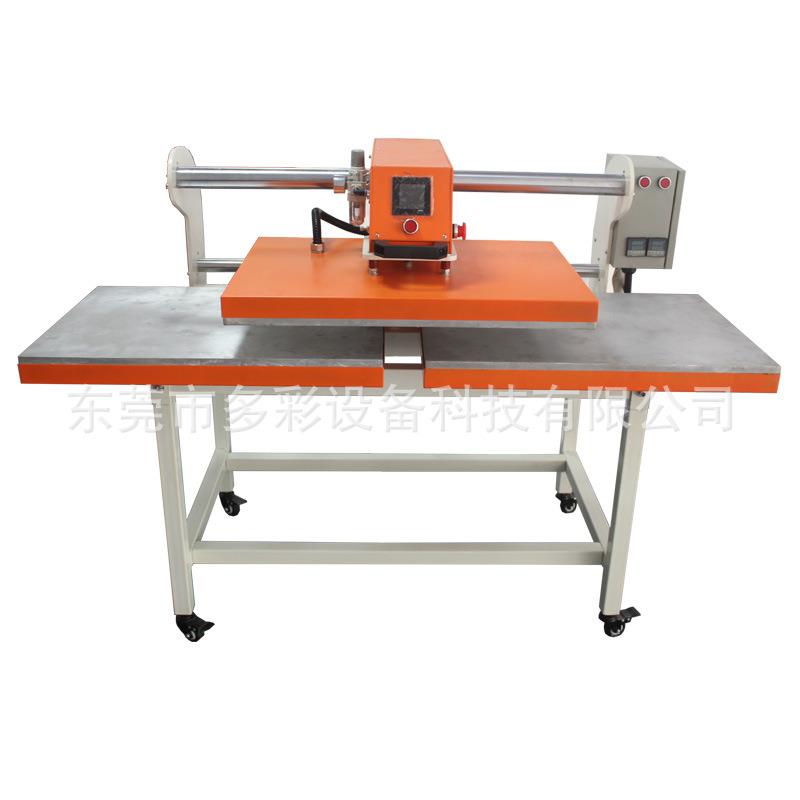 上下加热压机6090服装面料3D凹凸压花机印花机压痕机裁片压烫机