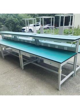 博来雅防静电工作台工厂流水线 线操纵台实验室维修工作台生产装