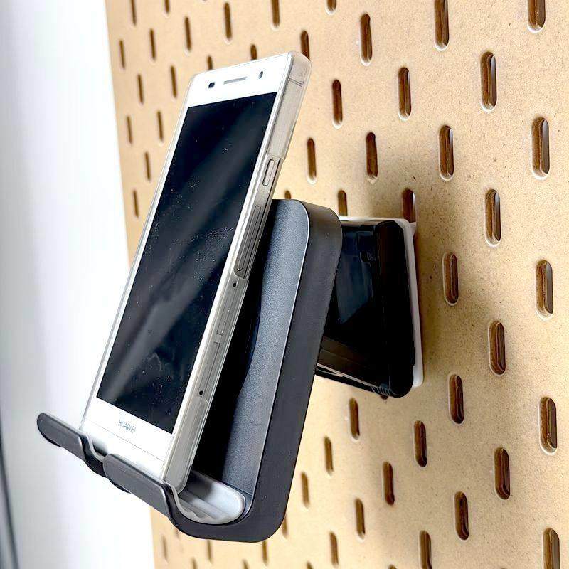 宜某家洞洞板专用活动手机架，多角度平板电脑托 托架小型显示屏,收纳整理,收纳洞洞板,淘宝优惠券,粉丝福利购,淘宝优惠卷