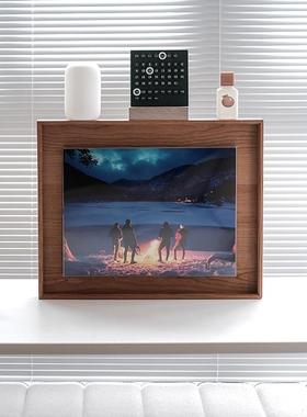 态生活diy磁吸挂墙相框打印照片背景实木收纳装饰海报框展示画框