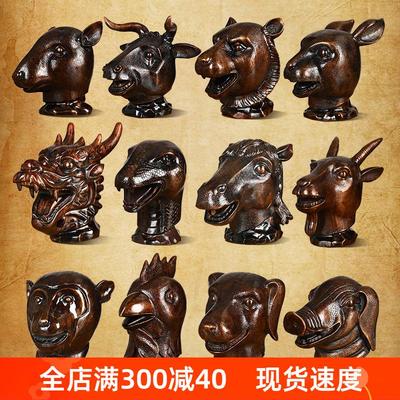 圆明园十二生肖12兽首铜全套鼠牛虎兔龙蛇马羊猴鸡狗猪摆件工艺品