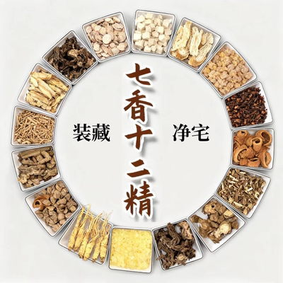 净宅装藏七香十二精药
